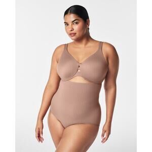 NWT SPANX sculpt Seamless Power High-Waisted Brief nude beige 3X shape wear NEW